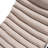 2Pcs Khaki Chaise Lounge Cushions - Fade Proof, Removable Zippered Cover, Soft And Sponge, With Seat Straps Outdoor Furniture Khaki, Resilient Sponge Filling, Zipper Cover For Convenience