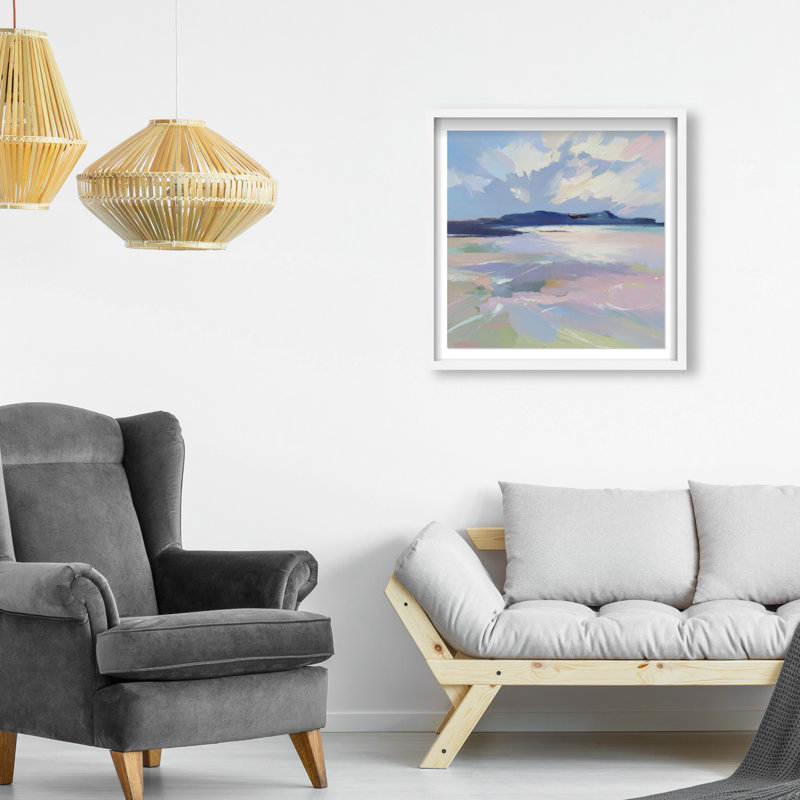 Passing Clouds Print by Oliver Gal, 21.5"H x 21.5"W, White Shadowbox