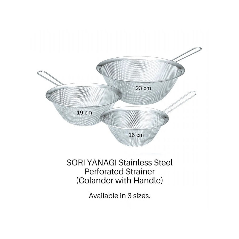 Crépine perforée Sori Yanagi, H 9,75 po x l 13,65 po