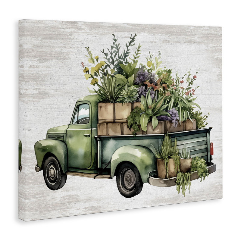 Art mural sur toile Greenery, H 36 po x l 48 po