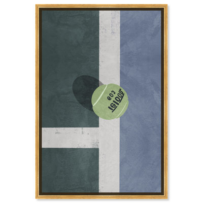 " Tennis Court Area " Painting Print