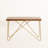 46.06'' Solid Wood Top Console Table