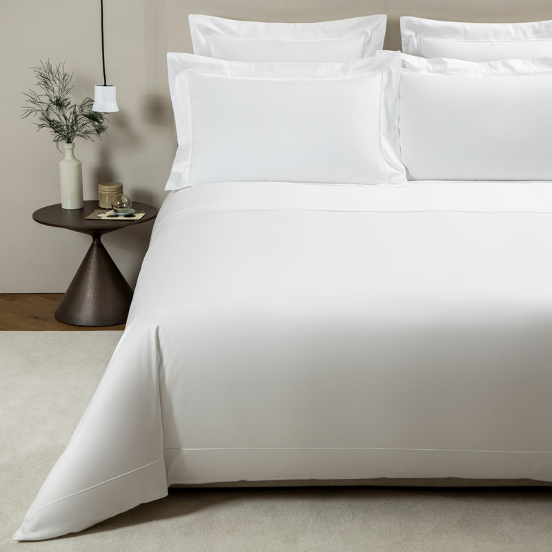 Single Ajour Pillow Sham, Standard, White