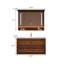 Ensemble de meuble-lavabo mural 39,37 po Retro-208173807