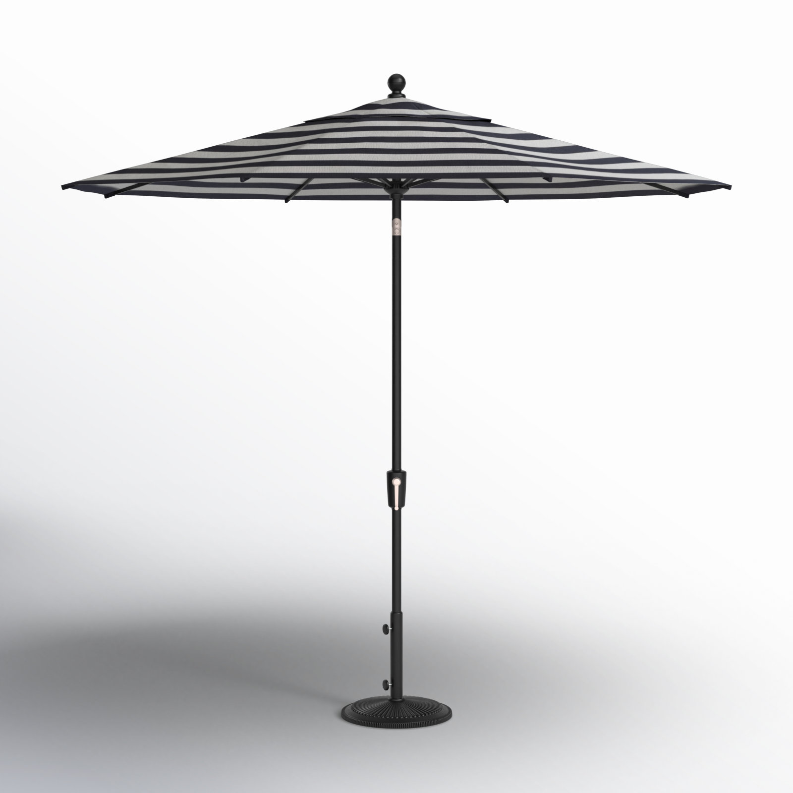 Desma 9' Sunbrella® Umbrella, Black