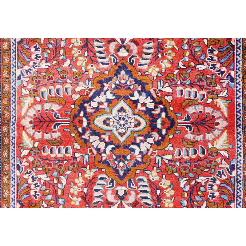 Ahmer Oriental Hand Woven 118cm X 162cm Area Rug