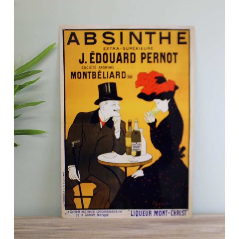 Retro Advertising Absinthe Sign