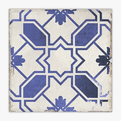 Cottage Ronda Blue Matte 6x6 Porcelain Tile
