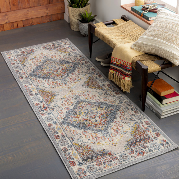 Kucera Flatiron Oriental Gray Area Rug