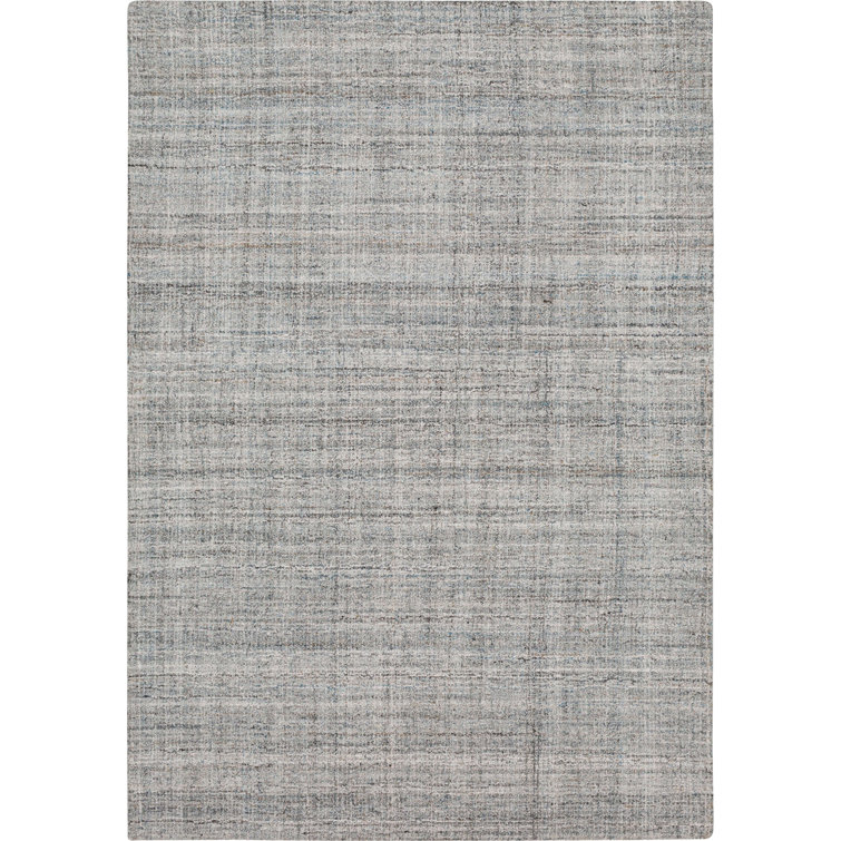 Tapis gris touffeté à la main Katie-Grace