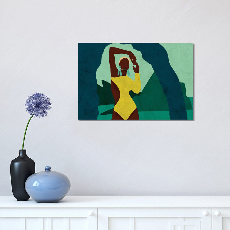 Citronella Horizontal by Reyna Noriega - Print on Canvas, No Framed, 20.32 cm H x 30.48 cm W