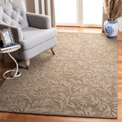Montreal Hand Loomed Wool Floral Rug