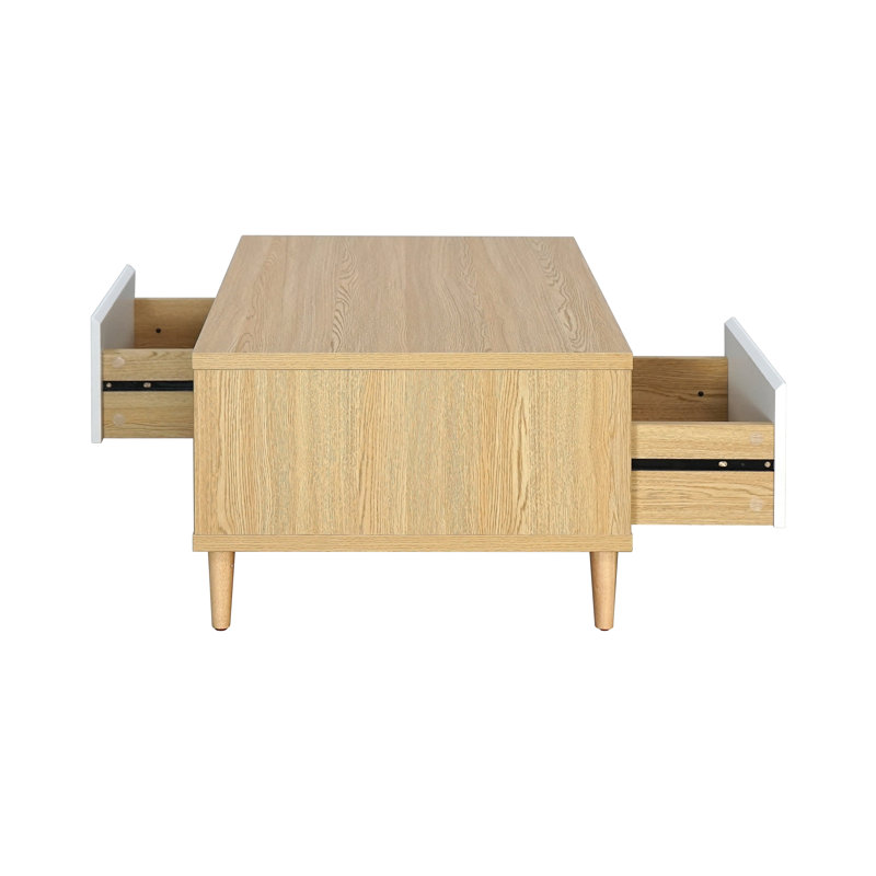 Table basse à 2 tiroirs Wonder