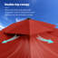 Parasol rond en porte-à-faux 11 pi Burgue, rouge brique-1119446771-1177353551