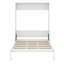 Lit escamotable tout-en-un avec bureau, lumières DEL et station de charge USB-600585252