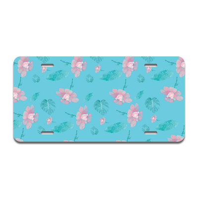 Cadre en aluminium Water Flowers