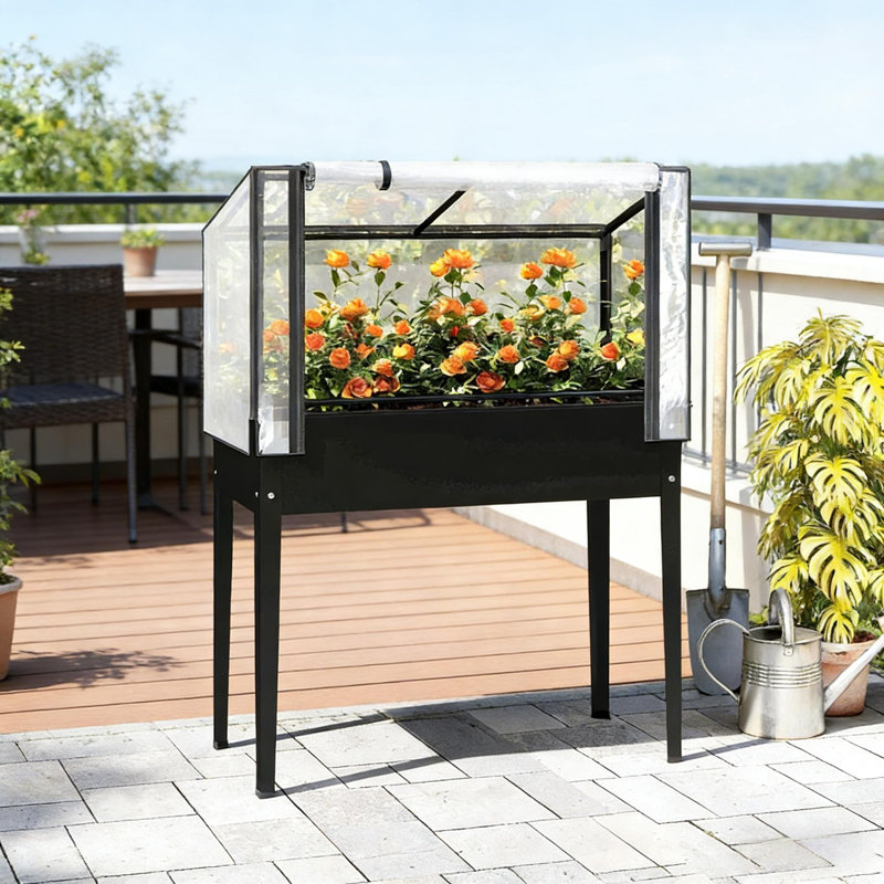 Lit de jardin surélevé spacieux, jardinières, jardinières surélevées