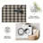 1PC Neutral Vintage Plaid Check area rugs, Soft and Comfortable, easy-to-maintain, machine washable Indoor floor mat, suitable for living room, bedroom, dining area, entryway, backyard patio, laundry room, Home Decor, Outdoor Decor.-2057328759