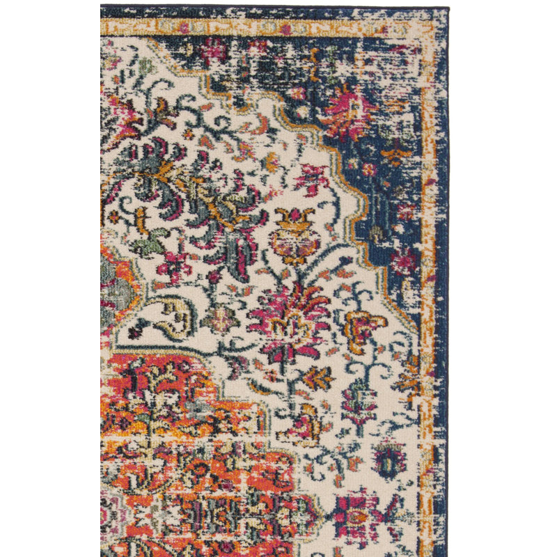 Tapis oriental performance Elisavet, Carré 9 pi