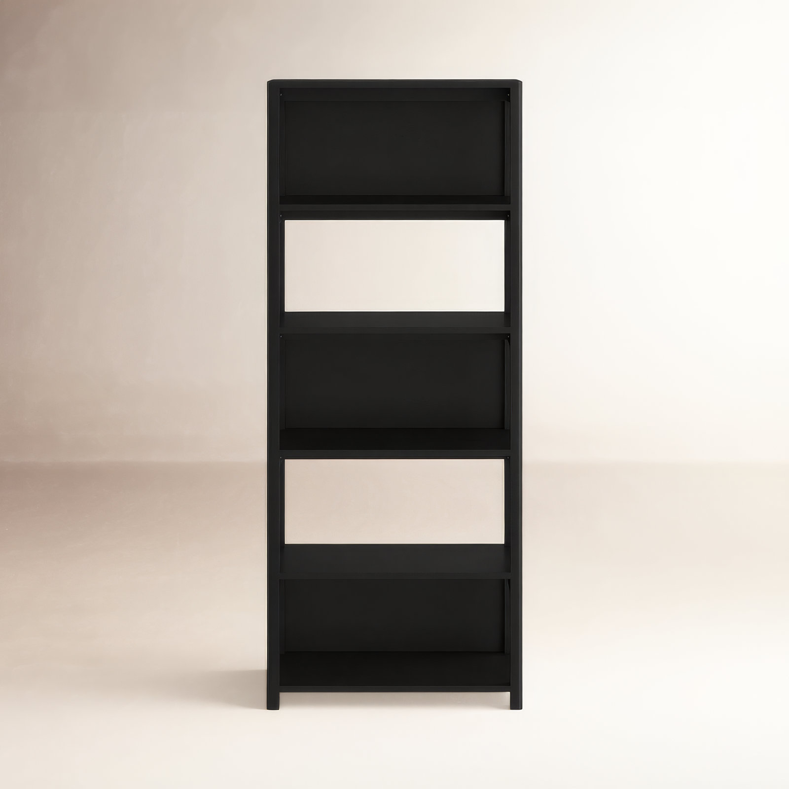 Versa 32" Acacia Bookcase, Black