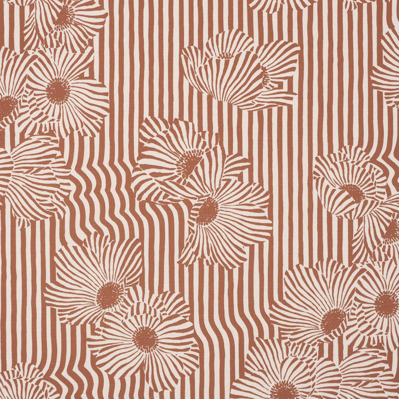 Tissu floral Chaney, Tanné