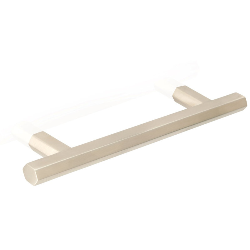 Hexad Bar / Handle Pull, 5.04", Weathered Chrome