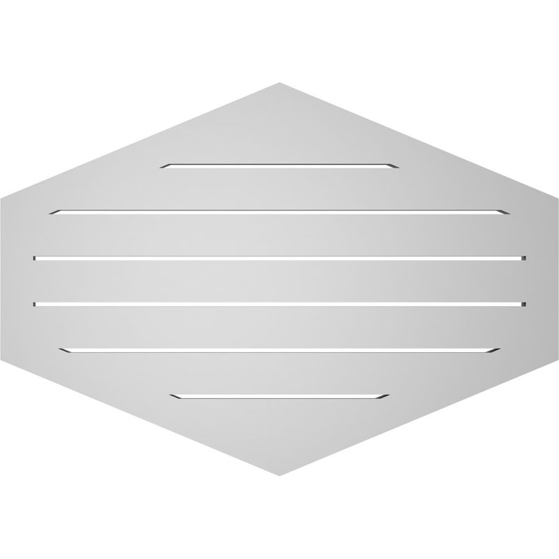 Pente verticale verticale en uréthane 5 pi, H 24 po x l 34 po x P 1,5 po