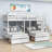 Fanka Kids Bunk Bed with Drawers-1016950249