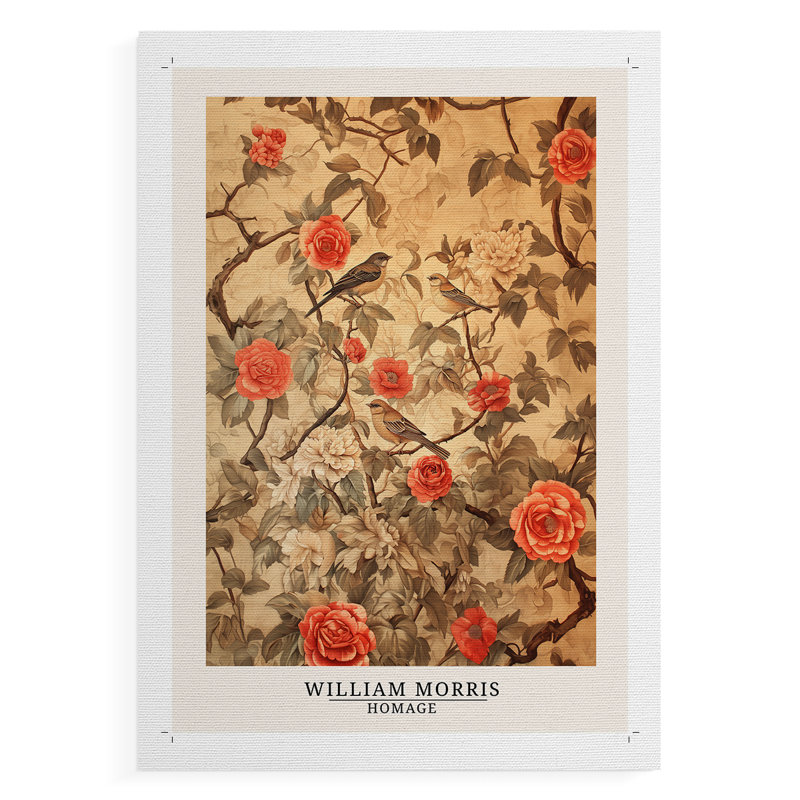 Série WG-MRRIS CCLxxxi - Impression sur toile seulement - NON-CADRE, H 27 po x l 18 po