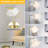 Modern Floor Lamp With 3 Color Temperatures, Adjustable Shade, Brushed Metal Finish, For Living Room, Bedroom, Office, And More-344623199