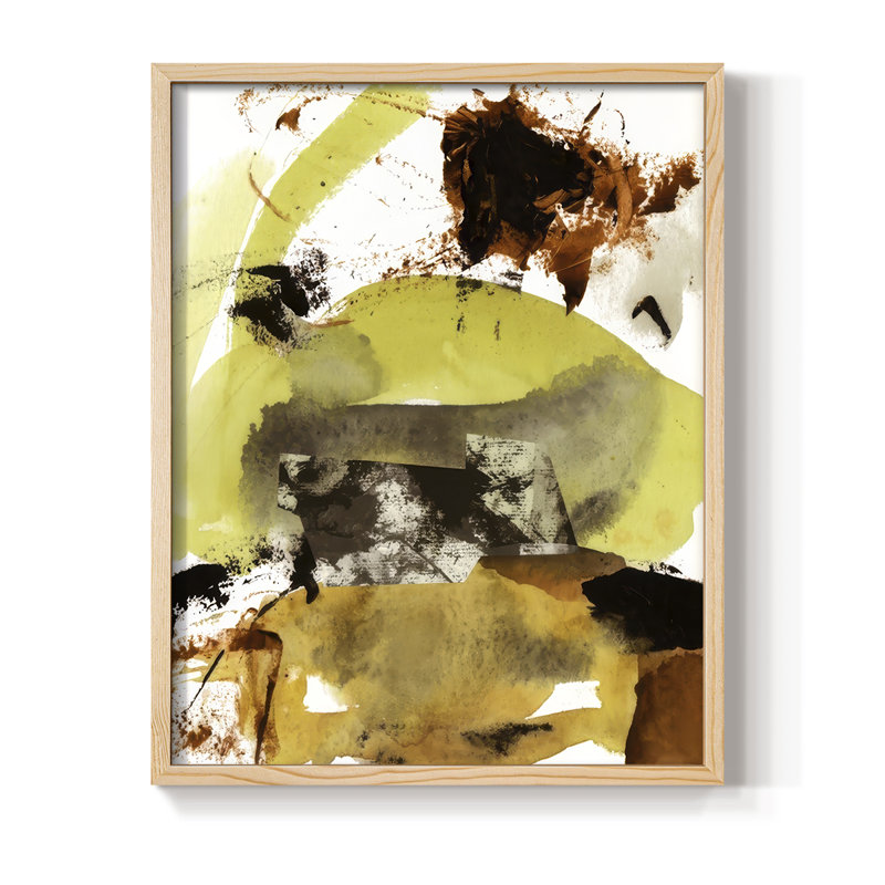 Camera Memory II Framed Print - Solid Wood, 11" H x 9" W, Natural