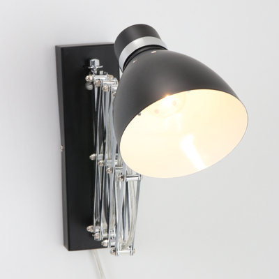 Ruth Plug-in Swing Arm Sconce