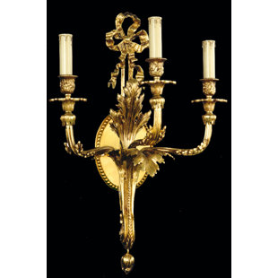 Casted Candle Wall Light