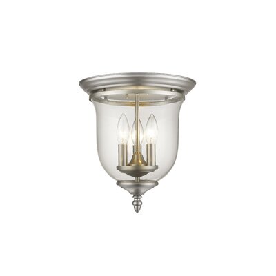 Lark Manor Aaven Glass Flush Mount & Reviews | Wayfair