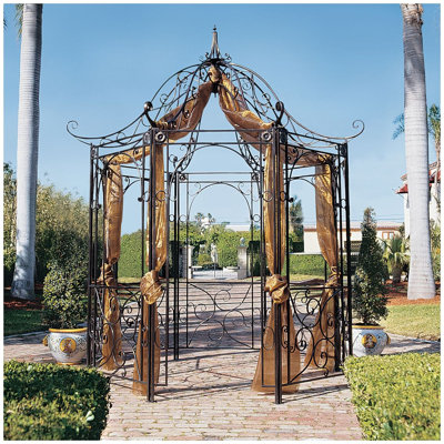 Serre L 8 pi. D Pavillon de jardin en acier