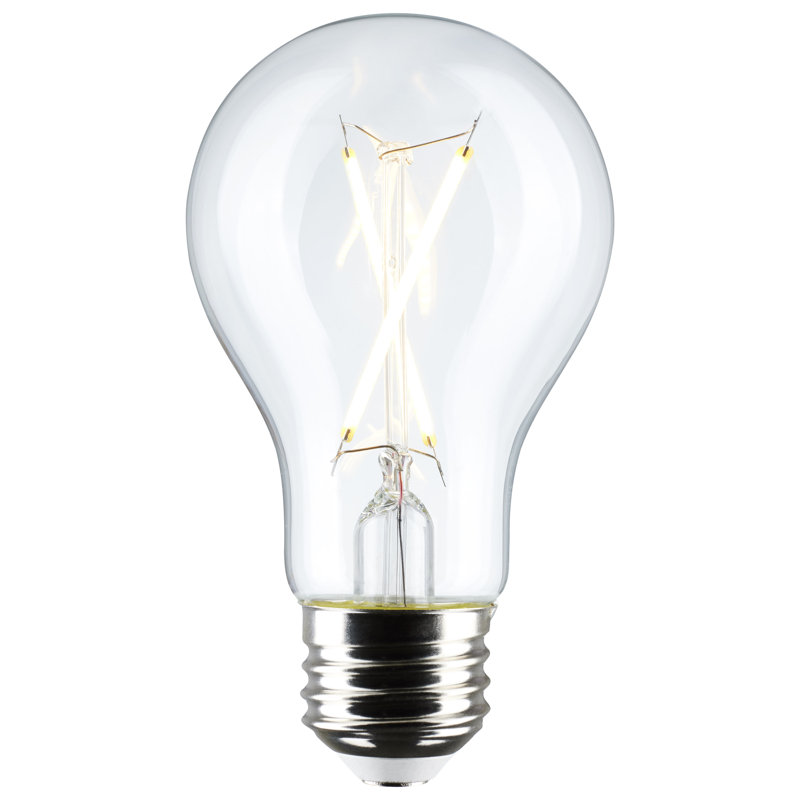 5 W A19 DEL transparent à culot moyen 120 V, 3000 K