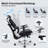 Michaelena Ergonomic Dual Backrest Office Chair With Footrest， Adjustable Seat Depth And Adaptive Lumbar Support-742670919