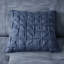 Édredon 7 pièces bleu marine, imprimé texturé, bleu marine-124755046