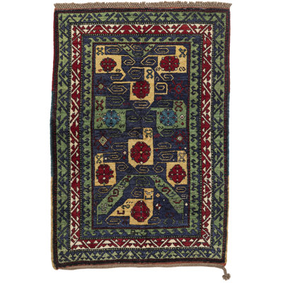 Kazak One-of-a-Kind 5' X 6' Hand Knotted Area Rug