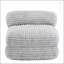 Fauteuil à billes pliable Latina, gris clair, polyvalent et confortable pour la vie moderne