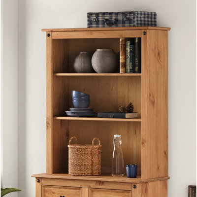 Angelka 87cm Sideboard with Bar Hutch