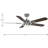 Claret 54'' Ceiling Fan with LED Lights-783213677