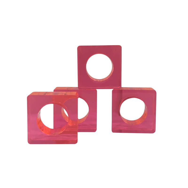 Rond de serviette, Rose