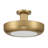 Macey, Flush Mount, 16", Antique Brass, Etched Glass-1374595012