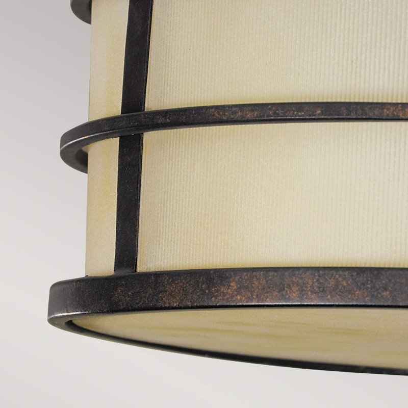 Ruben Glass Semi Flush Mount