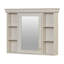 Armoire de rangement murale moderne avec porte miroir, idéale pour le rangement dissimulé et l'efficacité de l'espace