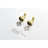 9 Piece Bathroom Towel Rack Stainless Steel - Brushed Gold, Corrosion Material, Enhances Reliability Assurance Guarantee Coating,