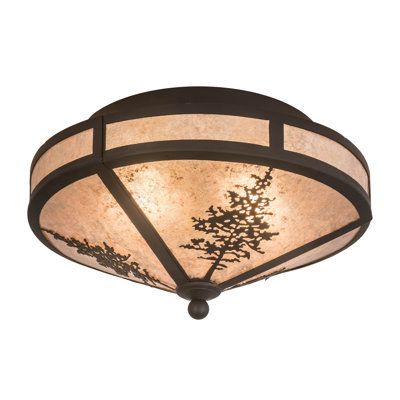 Mica Semi Flush Mount