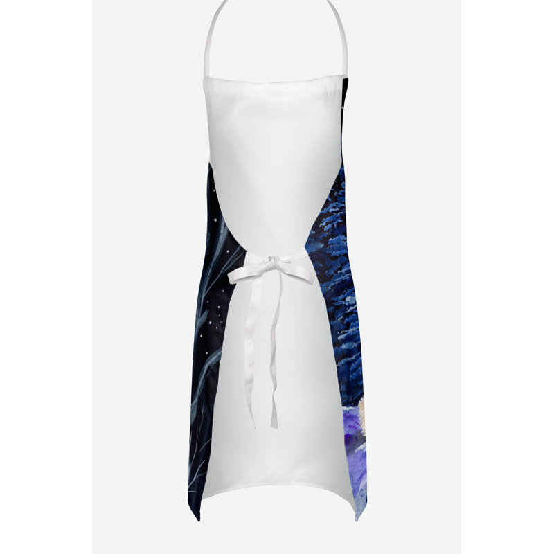 No Pattern Bib Apron