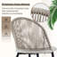 47cm H Fabric Upholstered Metal Side Chair-1841422552